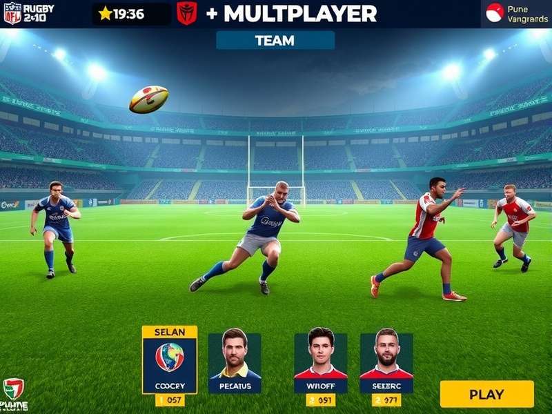 Pune Rugby Vanguards team customization options